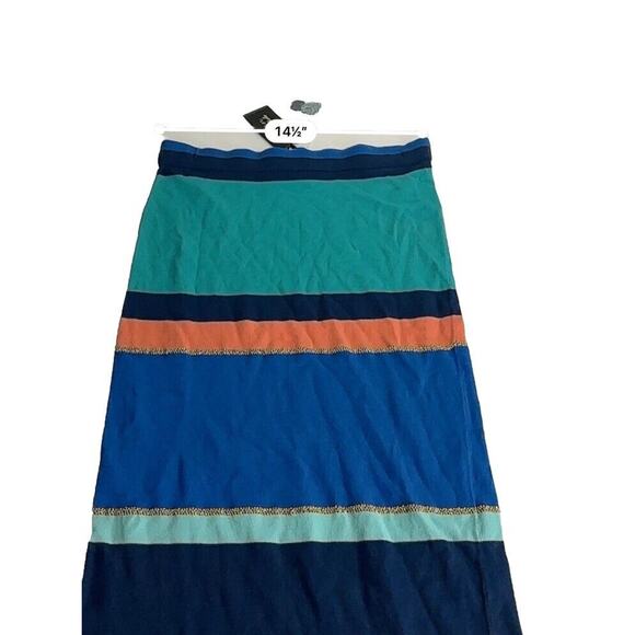 torn by ronny kobo striped sweater midi skirt Size S - Picture 2 of 8